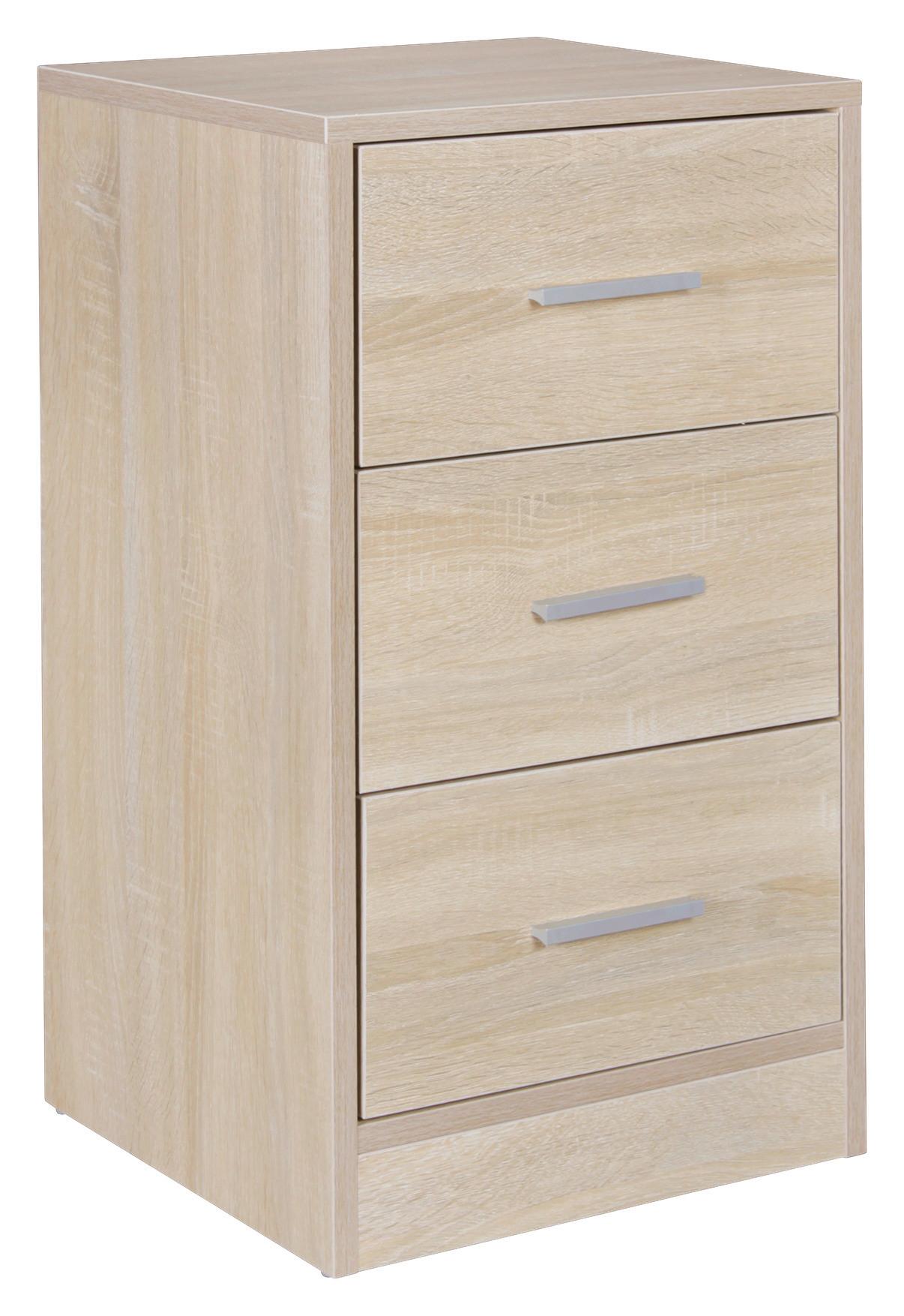 Nachtkästchen Eiche Dekor H: 68 Cm Olav