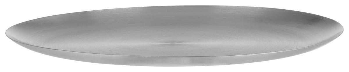 Miska na svíčky Aurora, Ø: 20cm - barvy stříbra, kov (20/1,4cm) - Modern Living