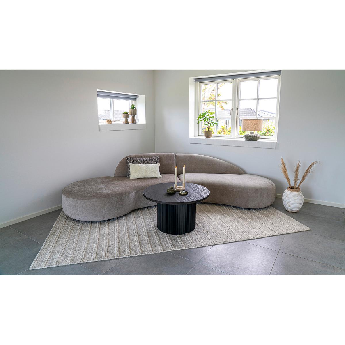 Couchtisch Boavista Dunkelbraun B: 80cm - Dunkelbraun, Design, Holzwerkstoff (80/80/45cm) - MID.YOU