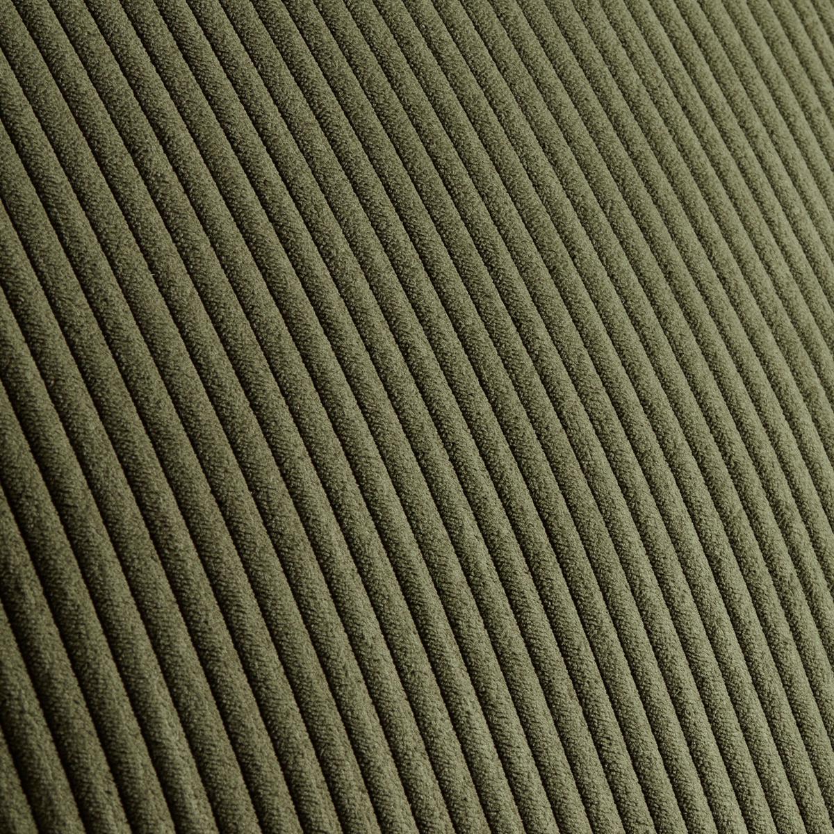 Křeslo - ušák VIOLA, olivově zelený manšestr - černá/olivově zelená, dřevo/textil (82/95/85cm) - Mömax