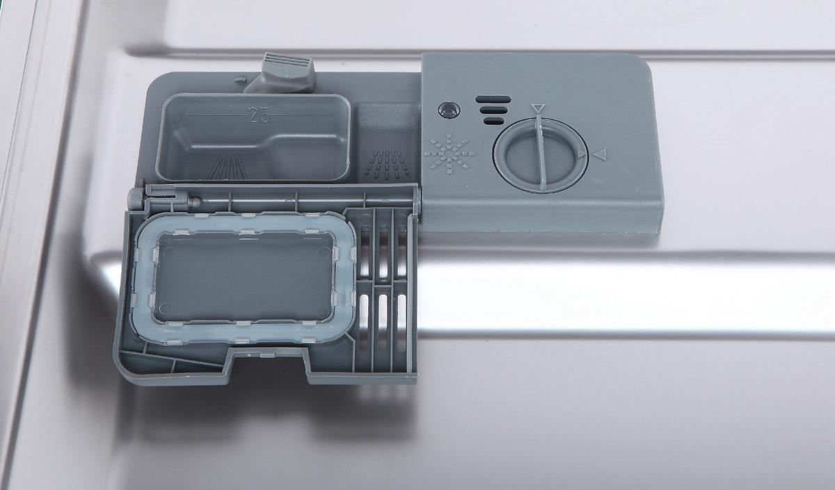 Geschirrspüler Gsp60tidm B: 59,8 Cm Teilintegriert - Edelstahlfarben/Weiß, Trend, Metall (59,8/81,5/57cm) - Respekta