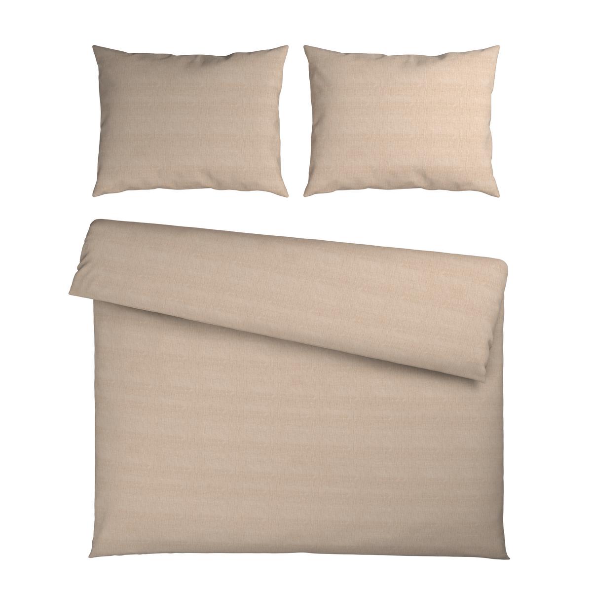 POSTEĽNÁ BIELIZEŇ TY XXL - béžová, textil (200/220cm) - Mömax