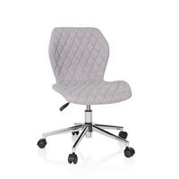 Jugenddrehstuhl Joy Ii Hellgrau - Hellgrau, Basics, Kunststoff/Textil (47/73-83/43cm) - MID.YOU
