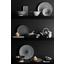 Talíř Dezertní Shiva - bílá/černá, Lifestyle, keramika (21cm) - Mömax modern living Talíř Dezertní Shiva - bílá/černá, Lifestyle, keramika (21cm) - Mömax modern living