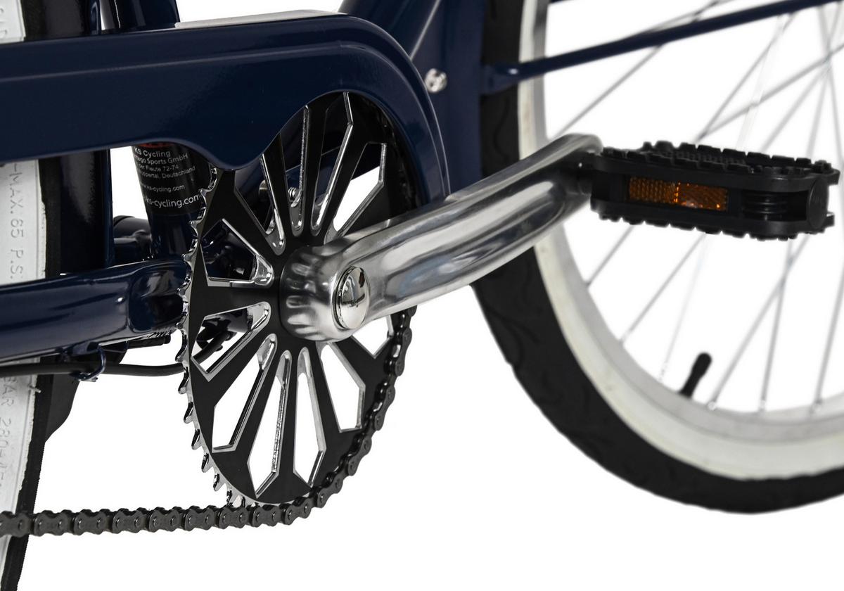 Beachcruiser Damen 26 Zoll - Blau, LIFESTYLE, Metall (25/140/60cm)