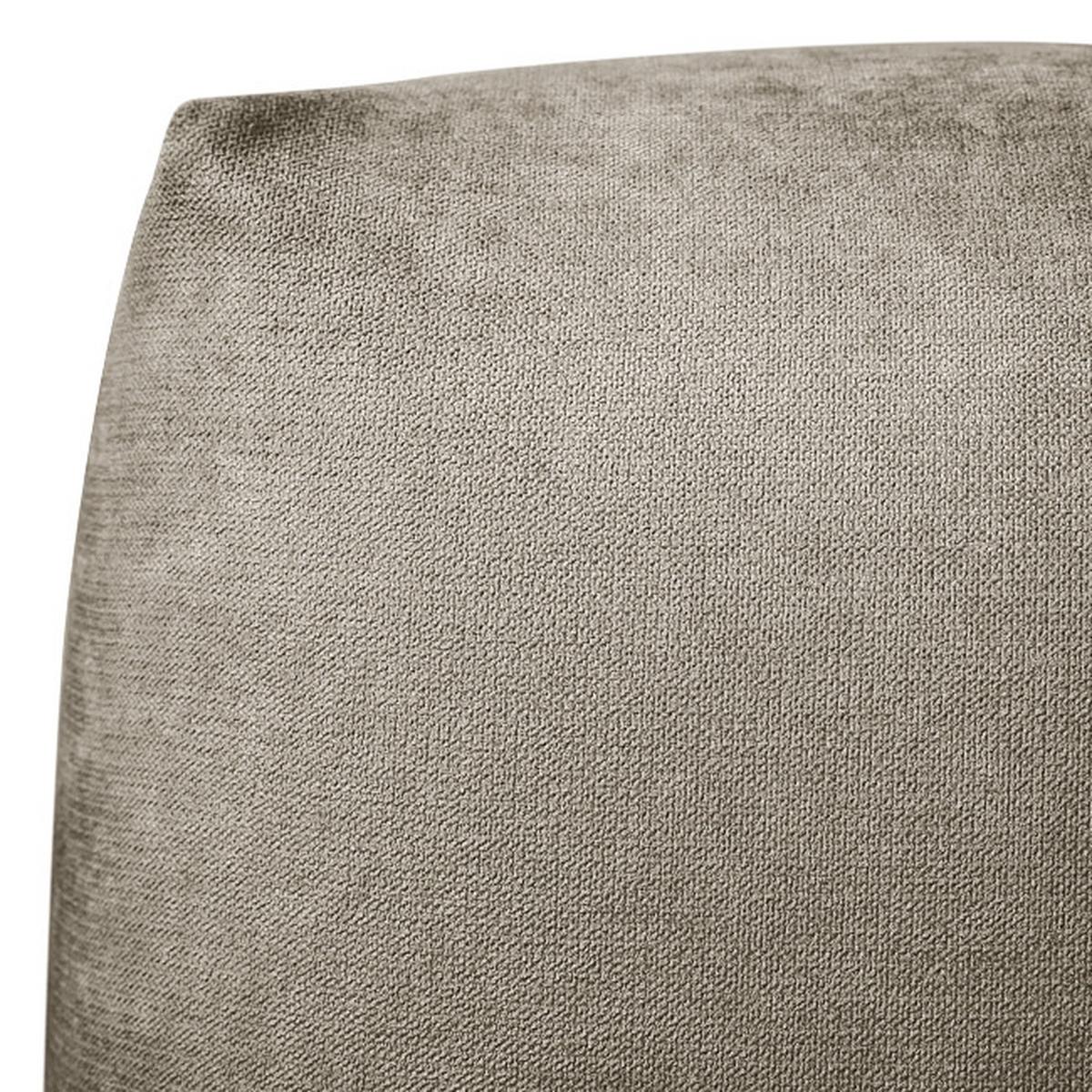 Hocker Bolt, Dunkelgrau B: 102 cm - Schwarz/Grau, MODERN, Textil (102/41/52cm) - Trendmanufaktur
