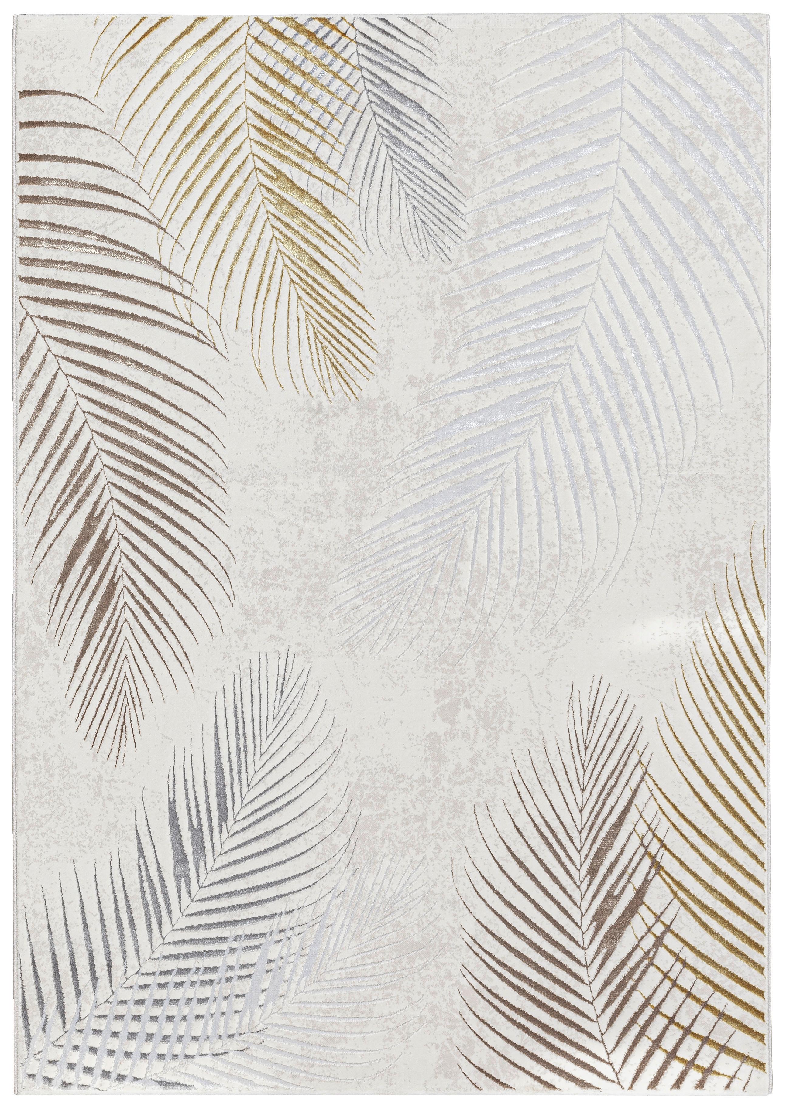 Webteppich Creme Steven 120x170 cm - Creme, ROMANTIK / LANDHAUS, Textil (120/170cm) - James Wood