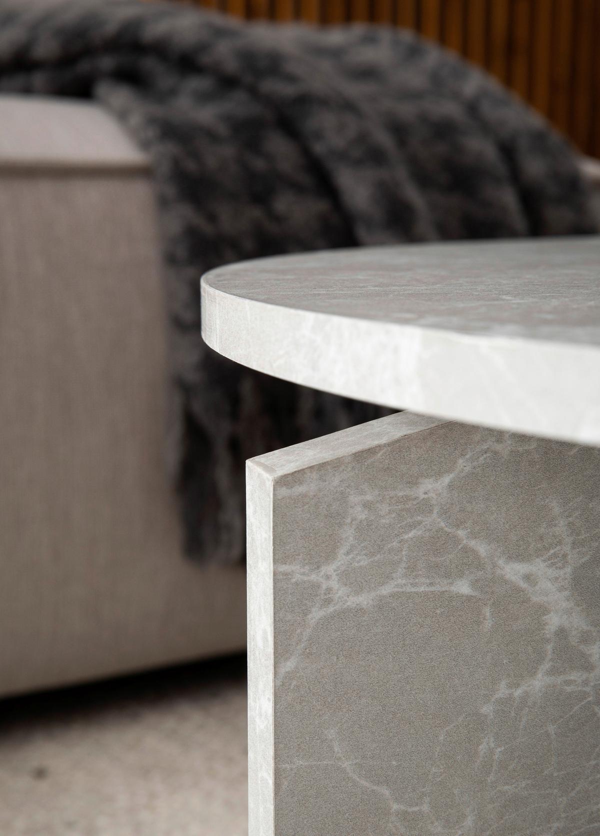 Couchtisch Sandfarben L: 70 Cm - Sandfarben, Design, Holzwerkstoff (70/70/33cm) - Livetastic