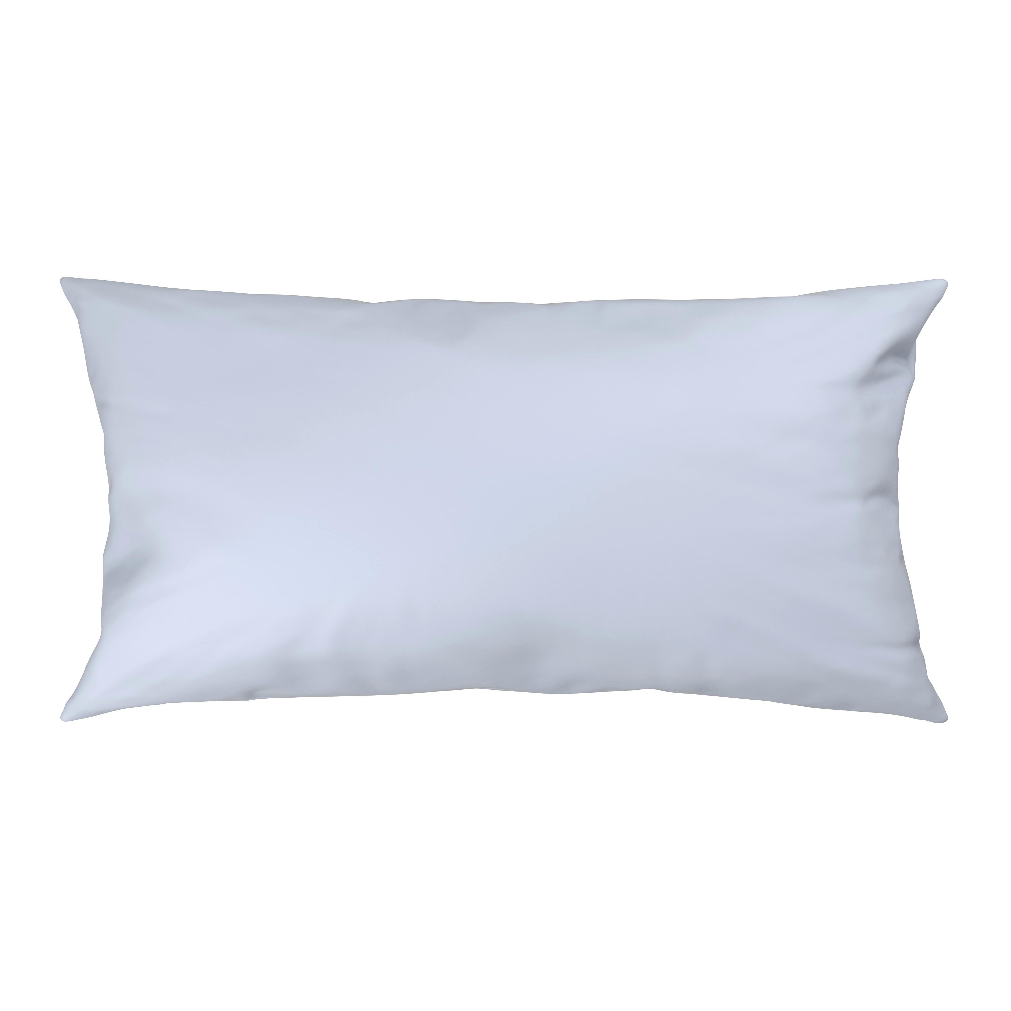 POTAH NA POLŠTÁŘ XENIA UNI - bílá, Moderní, textil (40/80cm) - Premium Living