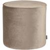 Hocker Sara Khaki B: 46cm - Khaki, Design, Textil (46/46/46cm) - Livetastic