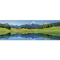 Obraz na plátne MARCUS - zelená, Basics, dřevo (150 cm/50 cm/3 cmcm) - Mömax