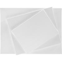 Malířské plátno Artist, Canvas, 3 ks/bal. - bílá, Basics, kompozitní dřevo/textil (18/24cm) - Modern Living