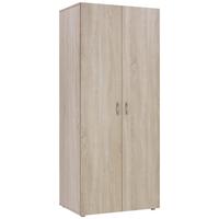 ŠATNÍ SKŘÍŇ BASIC 2 *CENOVÝ TRHÁK* - šedá/Sonoma dub, Konvenční, kompozitní dřevo/plast (74/179/51,6cm) - Based