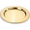 Platzteller Edelstahl Goldfarben Ca. 33 Cm - Goldfarben, Basics, Metall (33cm) - Echtwerk