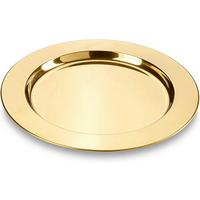 Platzteller Edelstahl Goldfarben Ca. 33 Cm - Goldfarben, Basics, Metall (33cm) - Echtwerk