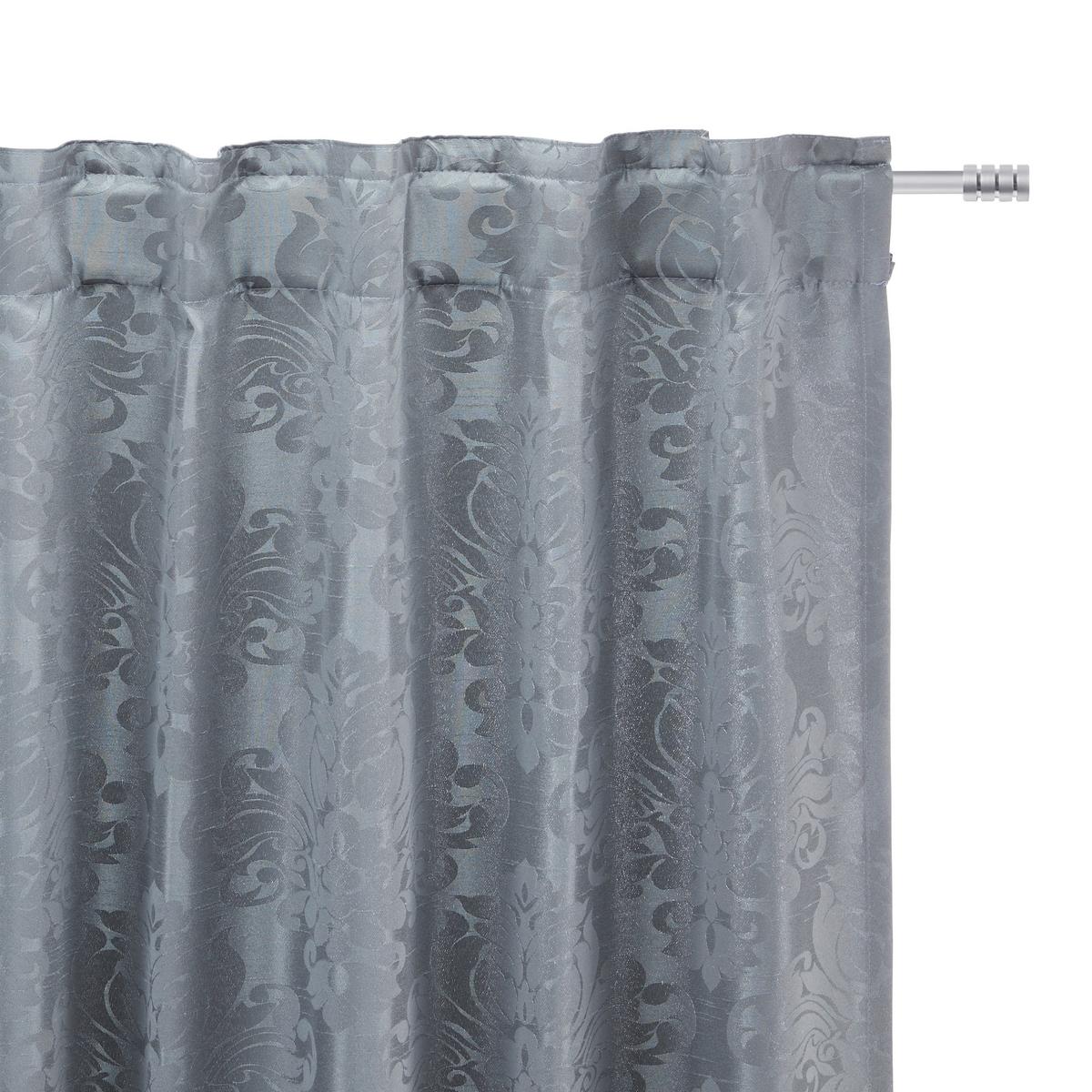 Hotový závěs Charles, 140/245 cm, šedá - šedá, Lifestyle, textil (140/245cm) - Modern Living