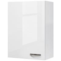 KUCHYŇSKÁ HORNÍ SKŘÍŇKA ALBA  H 60-89 - bílá/vysoce lesklá bílá, Moderní, kov/kompozitní dřevo (60/89/32cm)