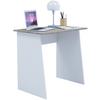 Schreibtisch B 80cm H 74cm Masola Mini, Eiche Dekor/weiß - Weiß/Sonoma Eiche, Basics, Holzwerkstoff (80/50/74cm) - MID.YOU