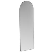 Wandspiegel Schwarz, B/h/t: 66x193x2,5cm - Schwarz, Design, Glas/Metall (66/193/2,5cm) - P & B