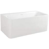 Badewanne LxBxH: 170x80x58,5 cm Acryl, Freistehend, Schürze - Weiß, MODERN, Kunststoff (170/80/58,5cm)