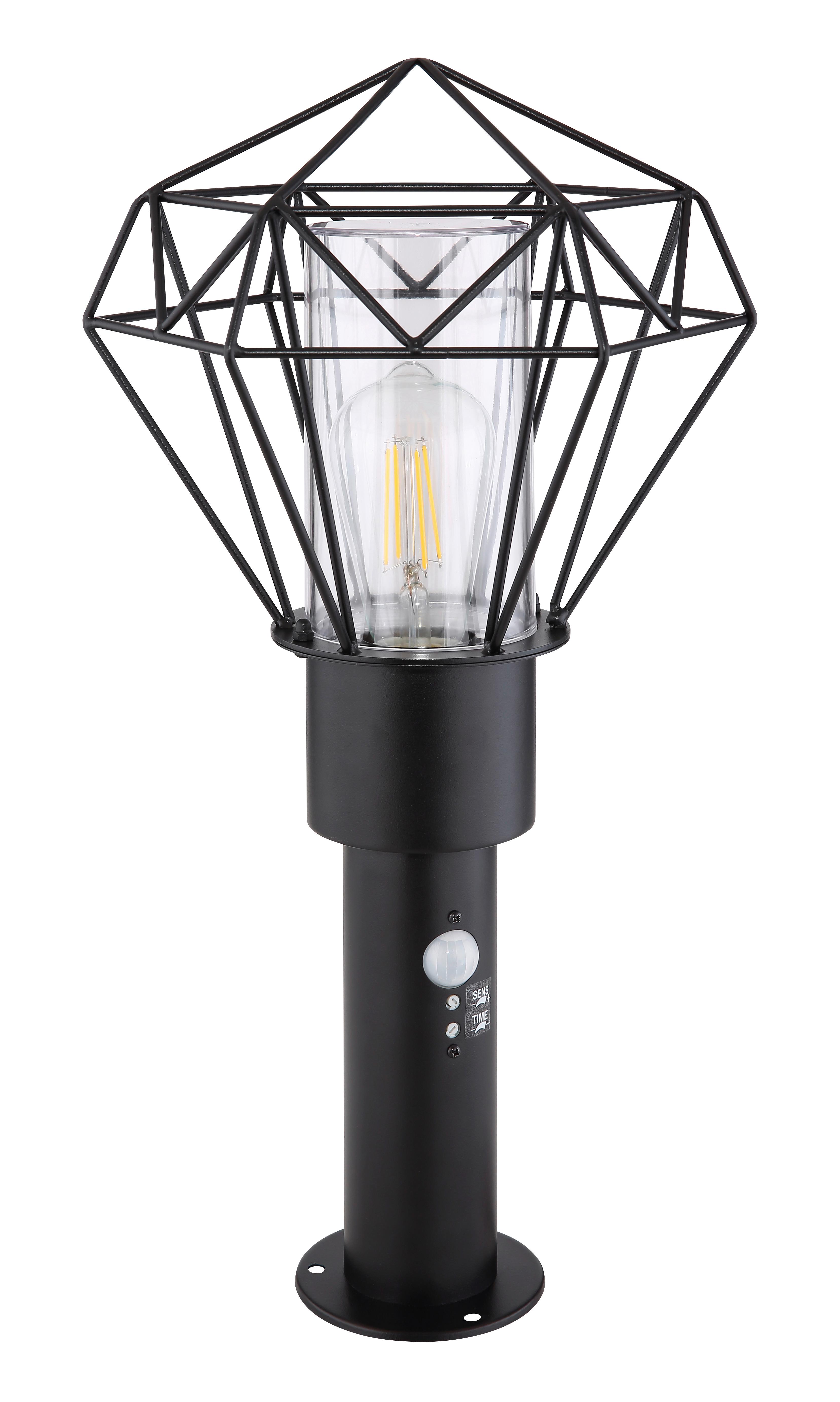 Außenleuchte + Bewegungsmelder Horace 15 Watt Edelstahl