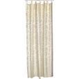 Vorhang mit Schlaufen und Band Linda 140x255 cm Beige - Beige, KONVENTIONELL, Textil (140/255cm) - Ondega
