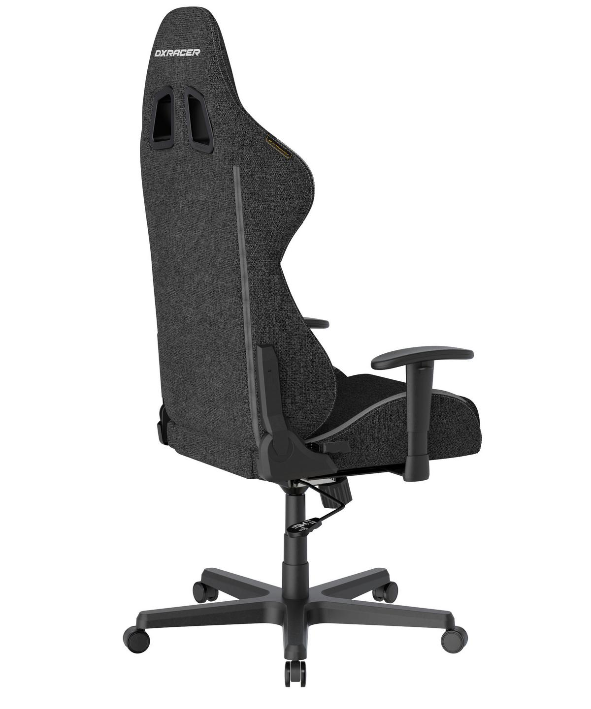Gamingstuhl Formula Grau/Schwarz B: 70cm - Schwarz/Grau, KONVENTIONELL, Kunststoff/Textil (70/129/70cm) - Dxracer