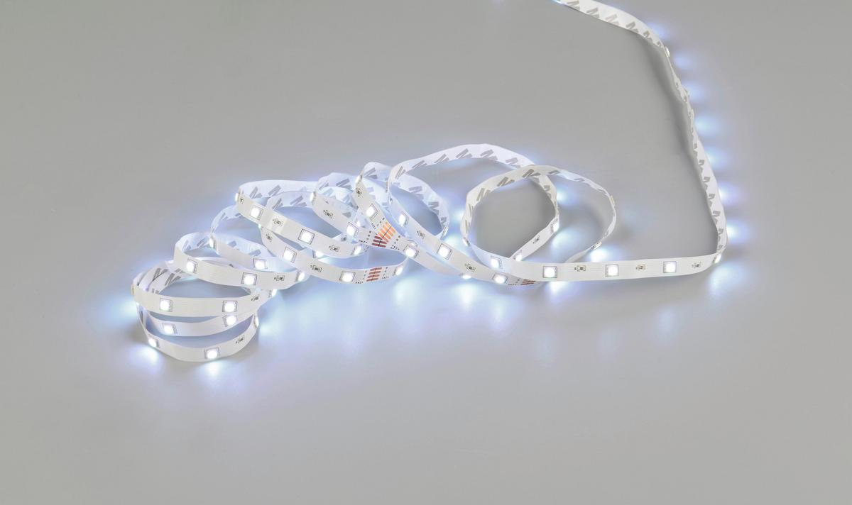 LED PÁSIK LICHTI1 - biela, Konventionell, kov/plast (300cm) - Mömax