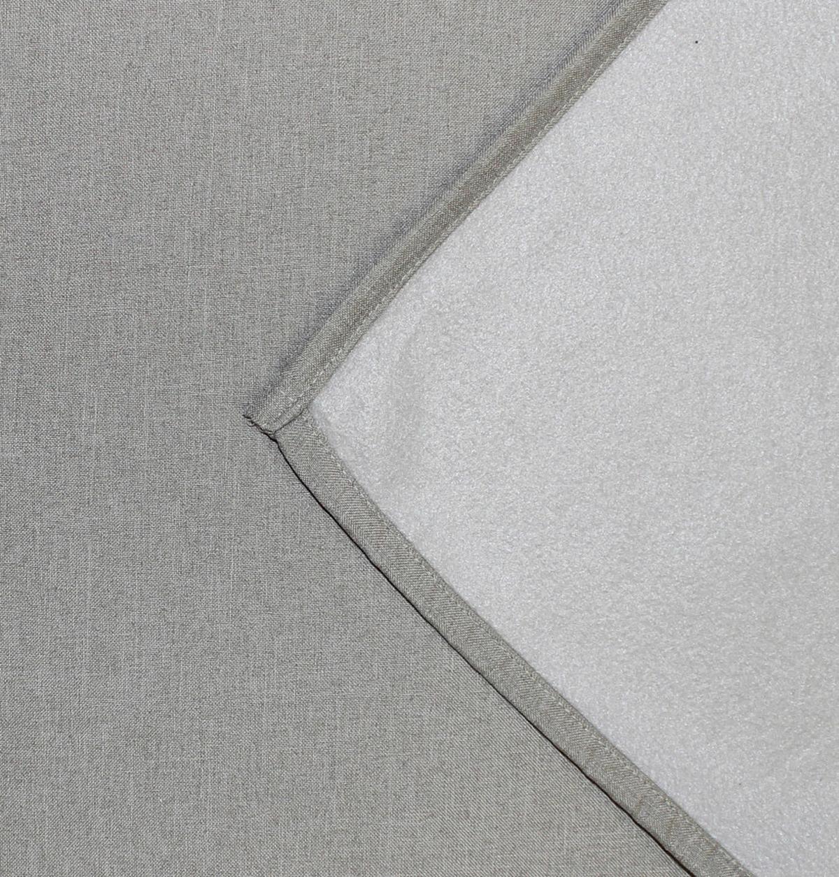 Wärmeschutzvorhang Naturfarben B: 135 Cm - Naturfarben, KONVENTIONELL, Textil (135/245cm)