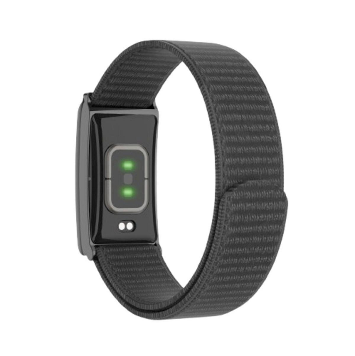 FIT Smart Band ABYX, kompatibel für Android & iOS - Schwarz, Basics, Textil (4,2/2,38/0,9cm)