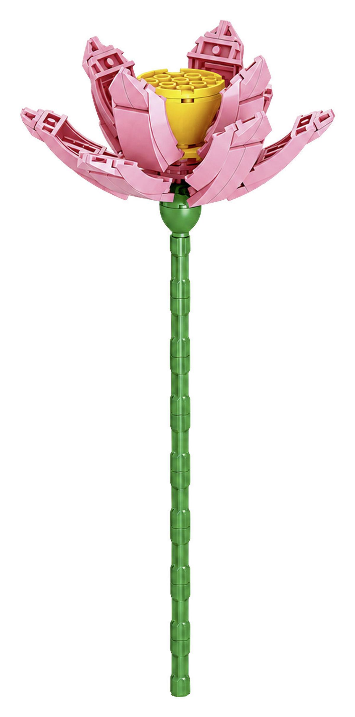 Bastelblumen zum Zusammenbauen 12 Modelle sortiert - Multicolor, LIFESTYLE, Kunststoff (14/14/32cm)