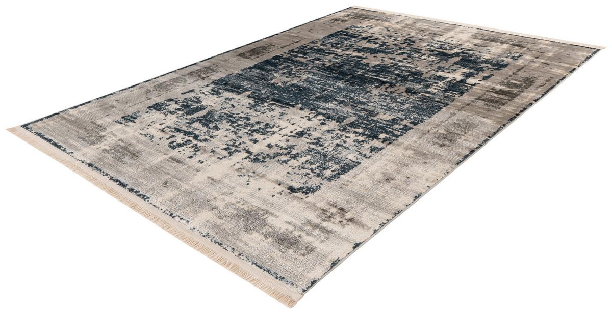 Vintage-teppich Adeon 100 - Blau, KONVENTIONELL, Textil (160/230cm)