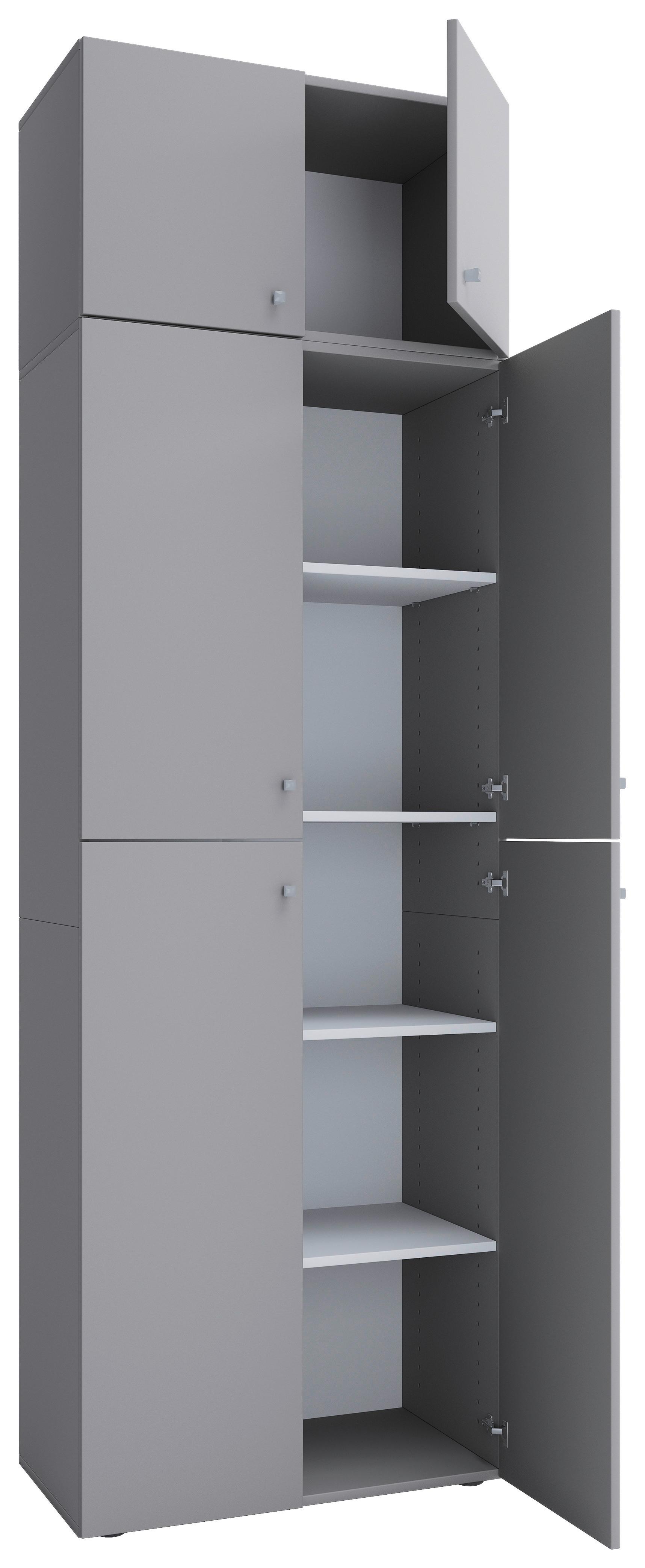 Schuhschrank Lona XXL Grau B: 70 cm