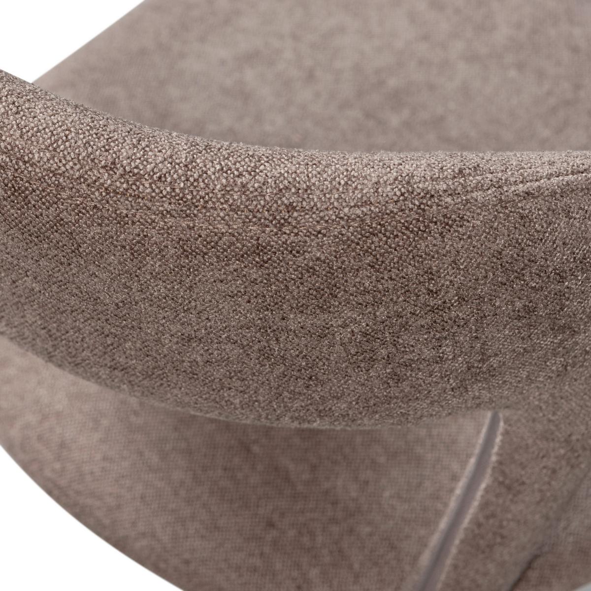 Stuhl-Set Noble Taupe B: 51cm - Taupe, MODERN, Textil (51/76/56cm) - Livetastic