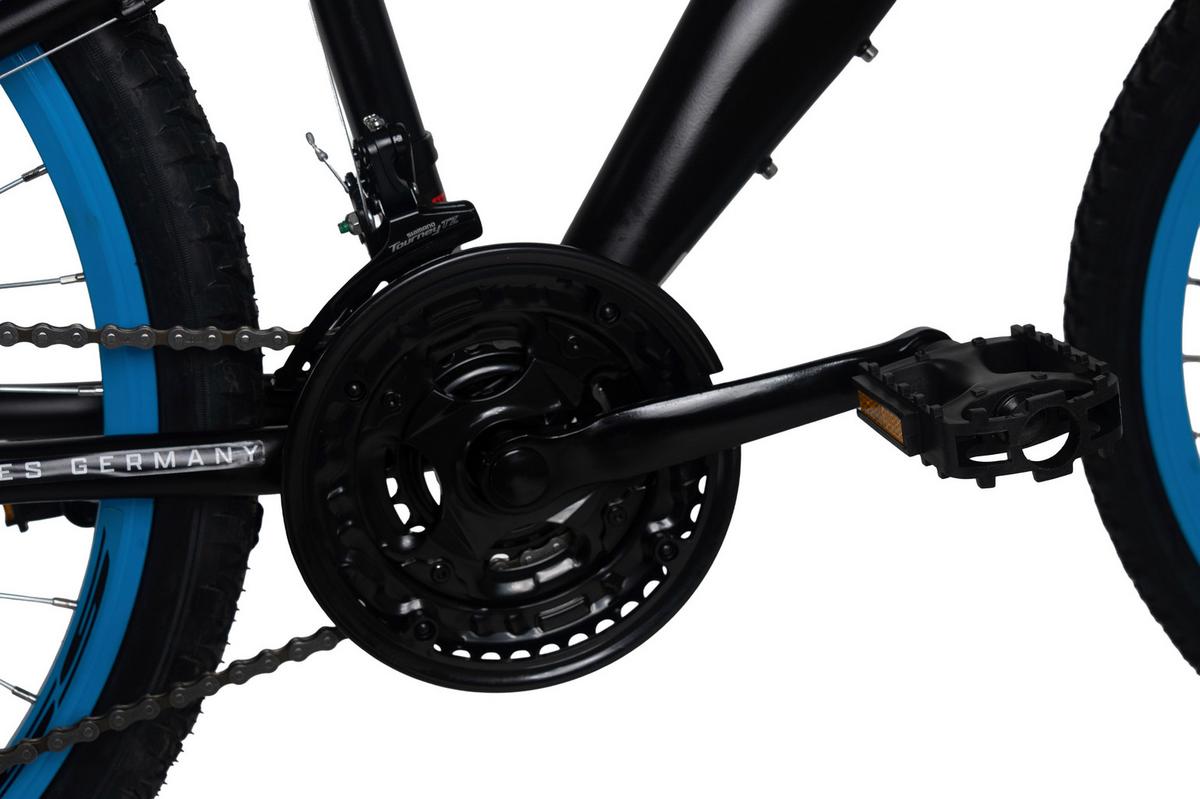 WYLD Mountainbike Fully Bliss schwarz/Blau 26'' - Schwarz, MODERN, Metall (25/140/60cm)
