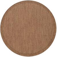Outdoor-Teppich Giza Braun 160 cm, In- & Outdoor - Braun, Basics, Textil (160cm) - Novel