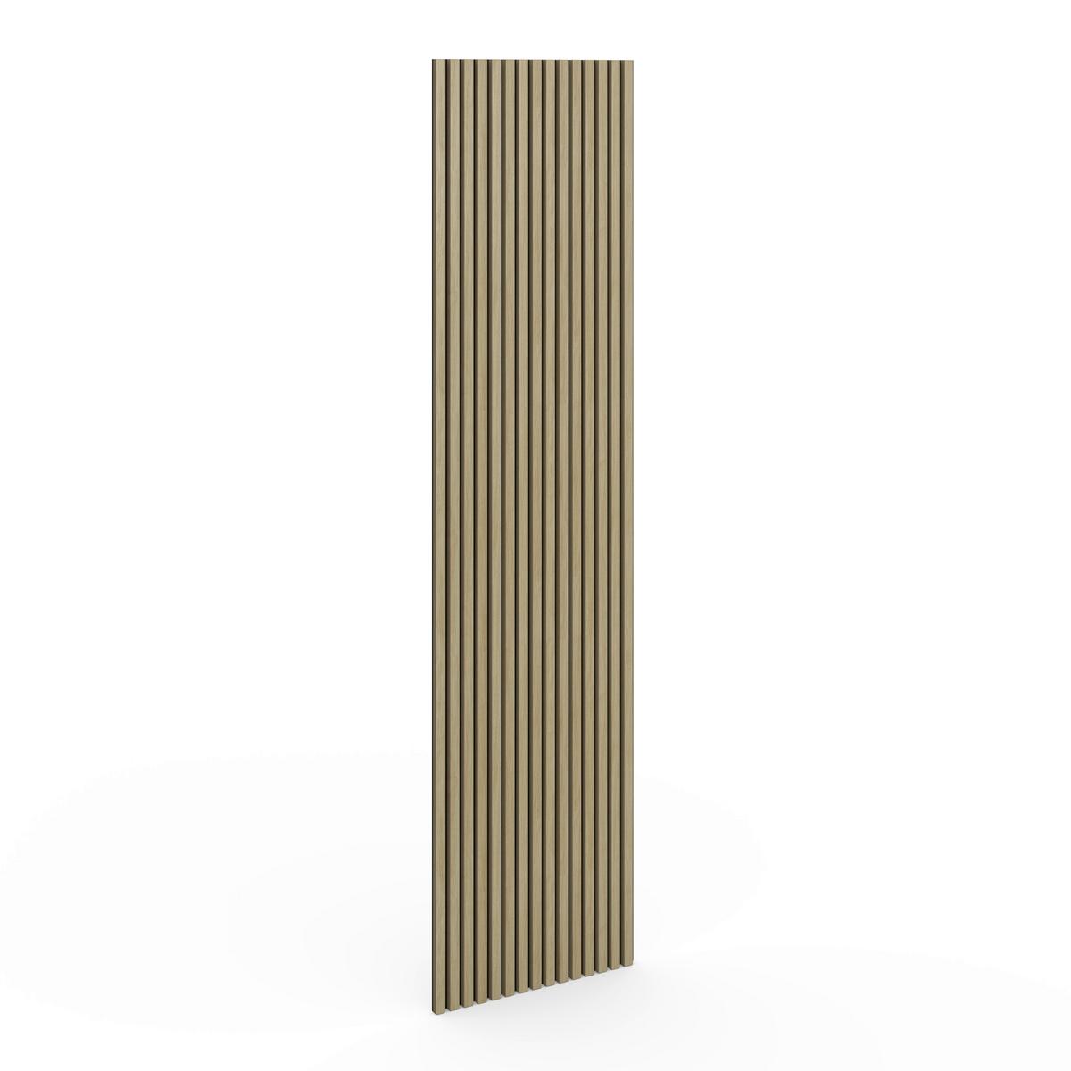 Akustický panel Rico, 60x240 - farba duba, Modern, drevo/kompozitné drevo (60/240/2,1cm)