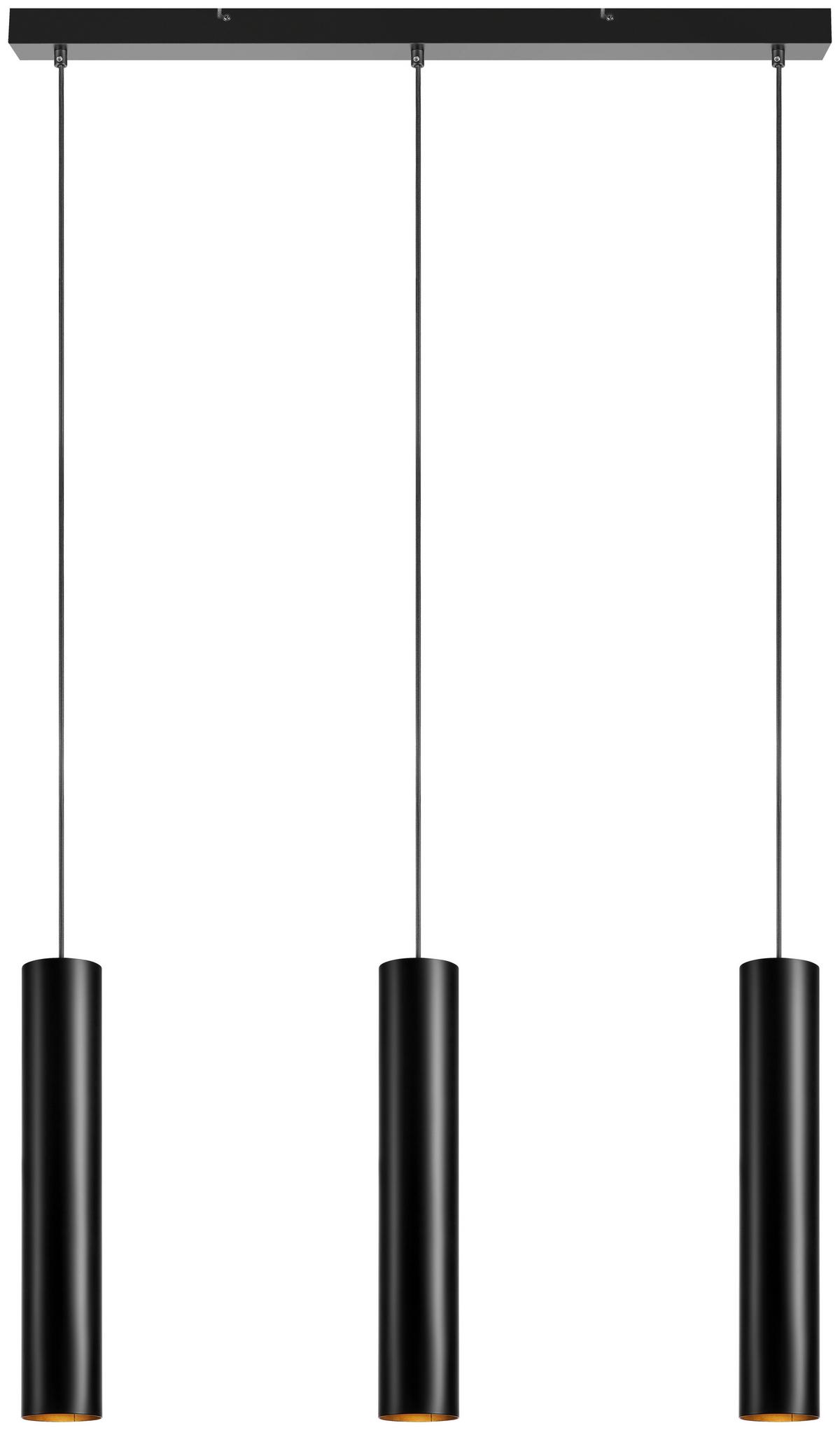 Hängeleuchte Ruben - Schwarz, Basics, Metall (7/82/40cm) - Markslöjd