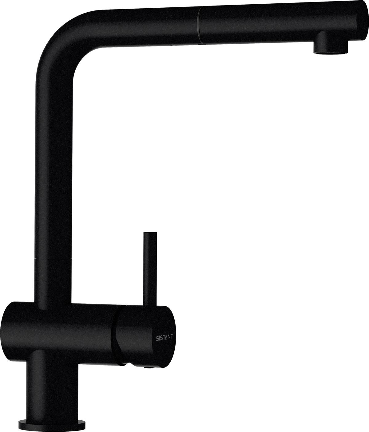 Küchenarmatur Cavos Sa Schwarz ausziehbar ,hochdruck - Trend (31cm) - Sistant