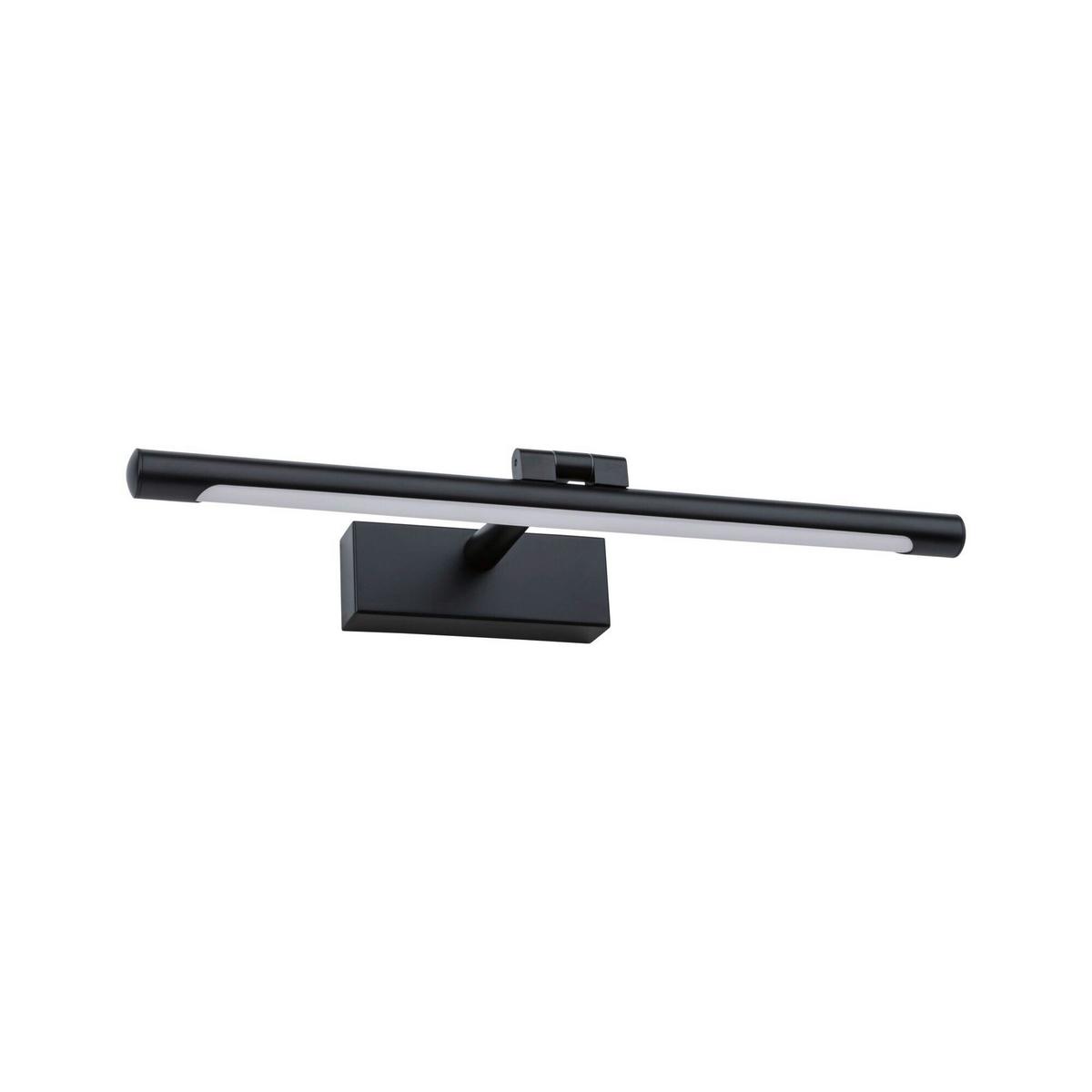 Bilderleuchte 95564 Schwarz, Warmweiß Mit 1x Led - Schwarz, Basics, Metall (41,5/5cm) - Paulmann