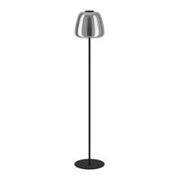 LED-STEHLEUCHTE 901196 ALFERO-Z - Schwarz, Design, Glas/Metall (27,5/139,5cm) - Connect Z