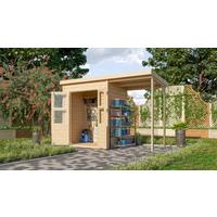 Gartenhaus Kappeln 2 39558 KAPPELN 2 - Fichtefarben, Basics, Holz (182/122/220cm)
