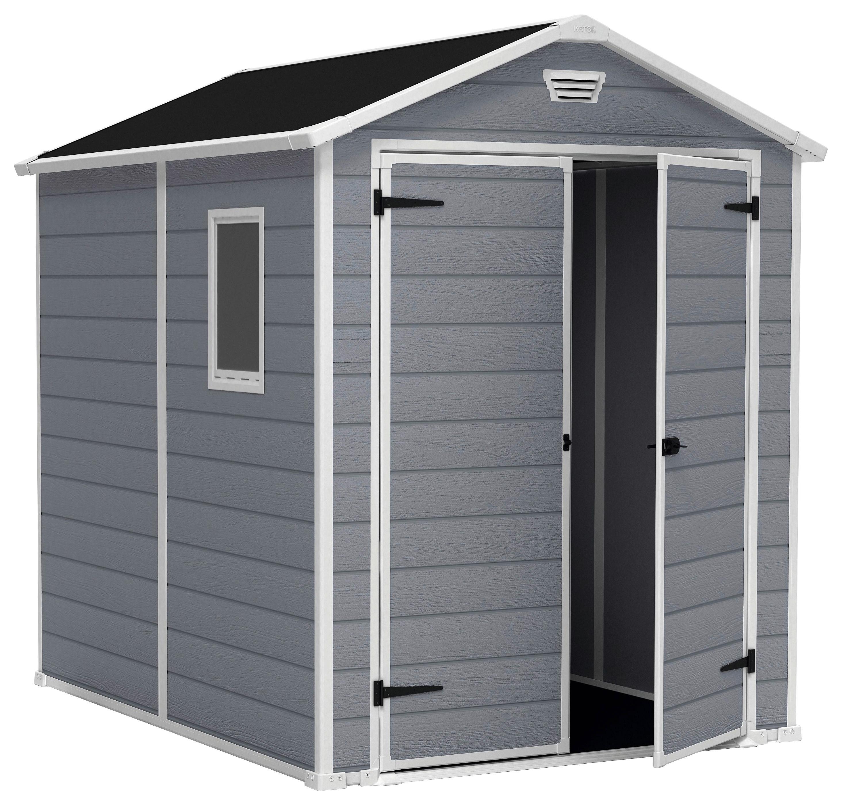 Kerti Ház Manor 6x8 Dd - műanyag (185.8/227/236,8cm) - Keter