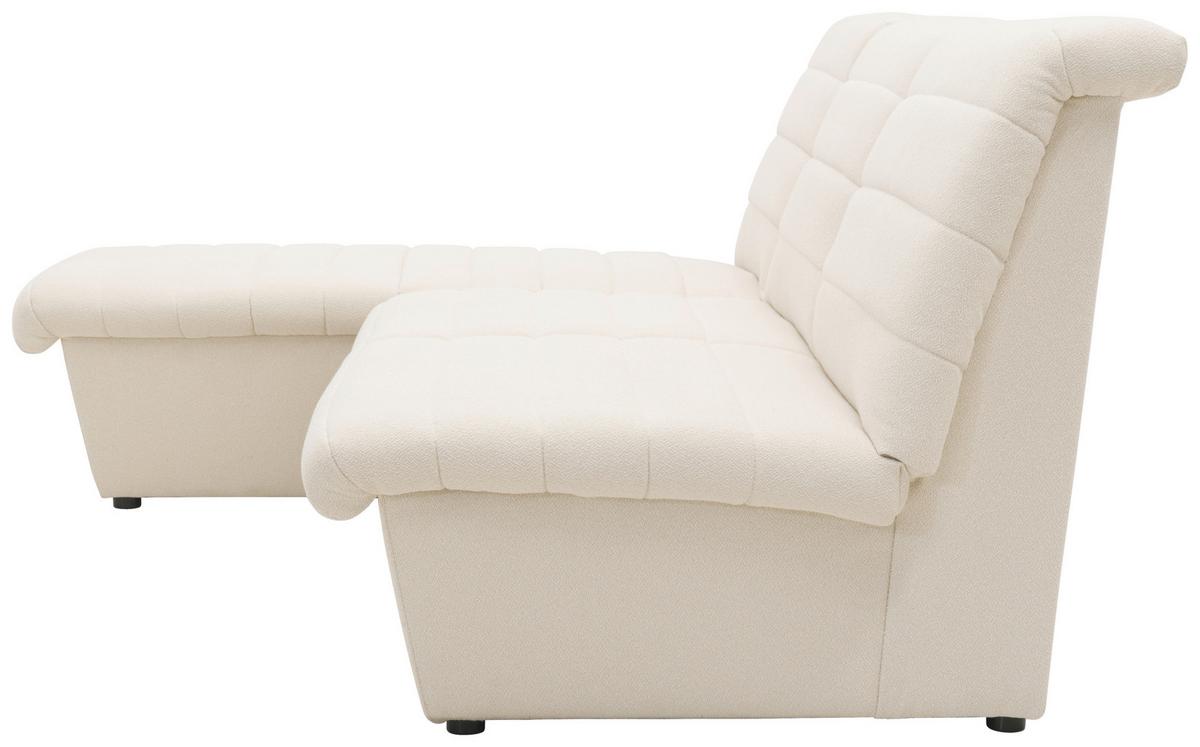 Ecksofa Looks Viii - Ecru/Schwarz, Design, Textil (168/214cm) - LOOKS by W.Joop