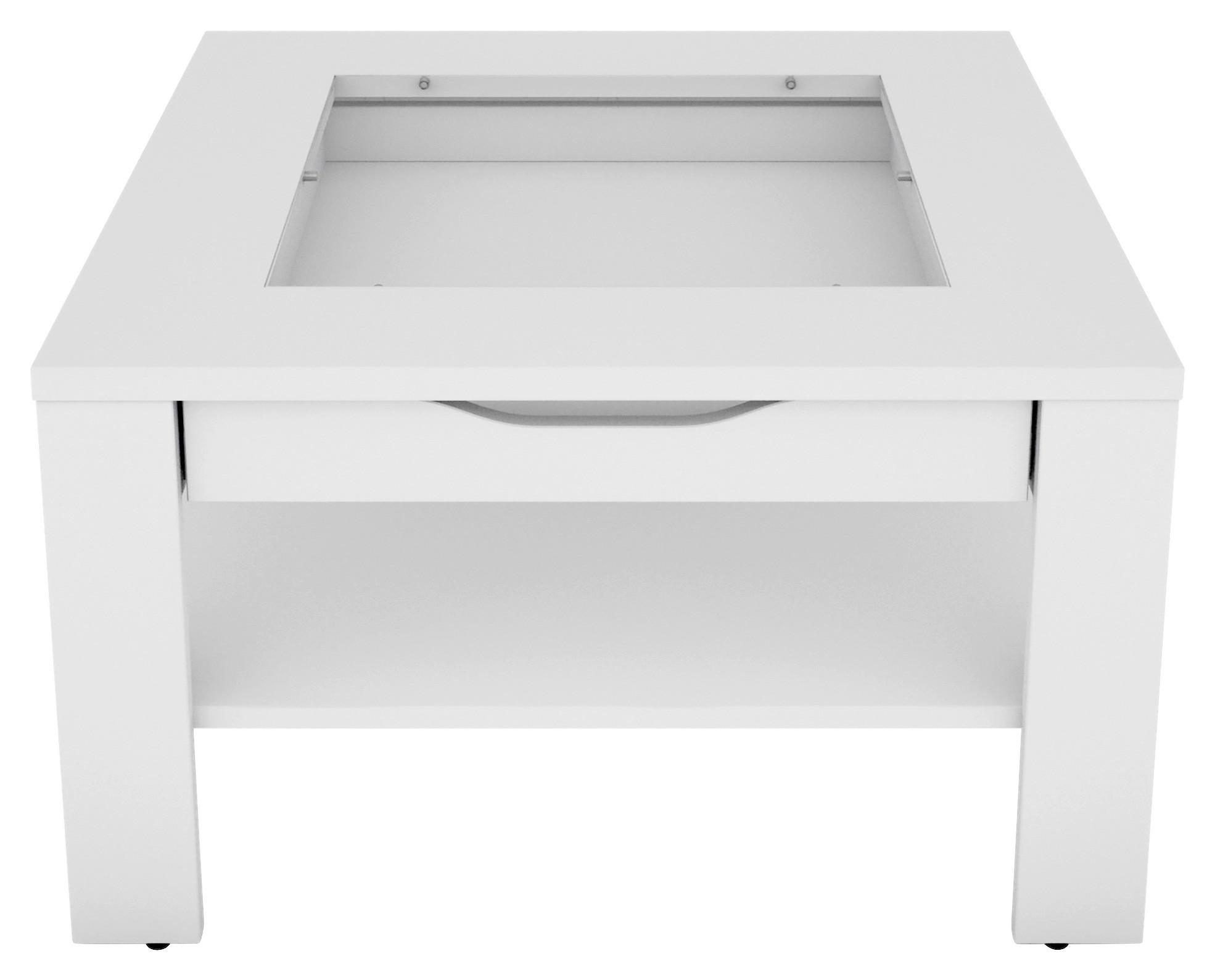 Couchtisch Ralph Weiß B: 67 cm