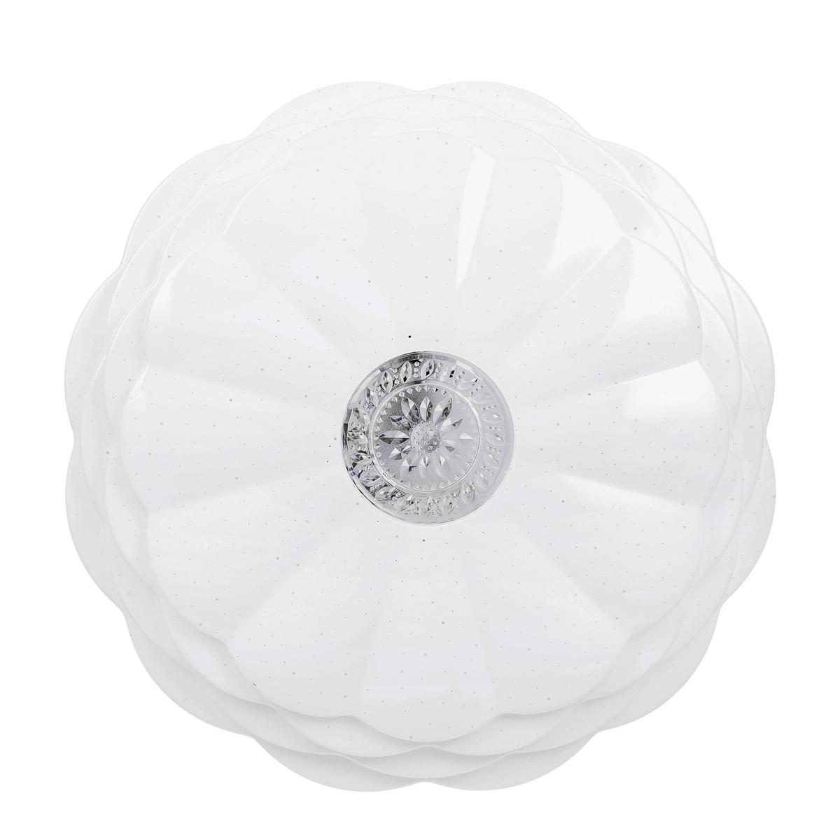 Led-deckenleuchte 13-34236 Victus - Weiß, KONVENTIONELL, Kunststoff/Metall (38/38/7cm)