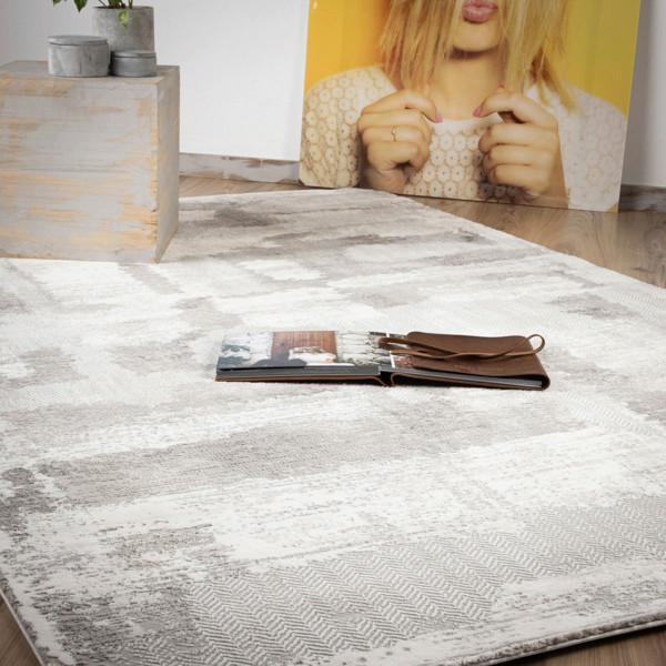 Webteppich My Opal 917 - Taupe, Design, Textil (120/170cm) - Obsession