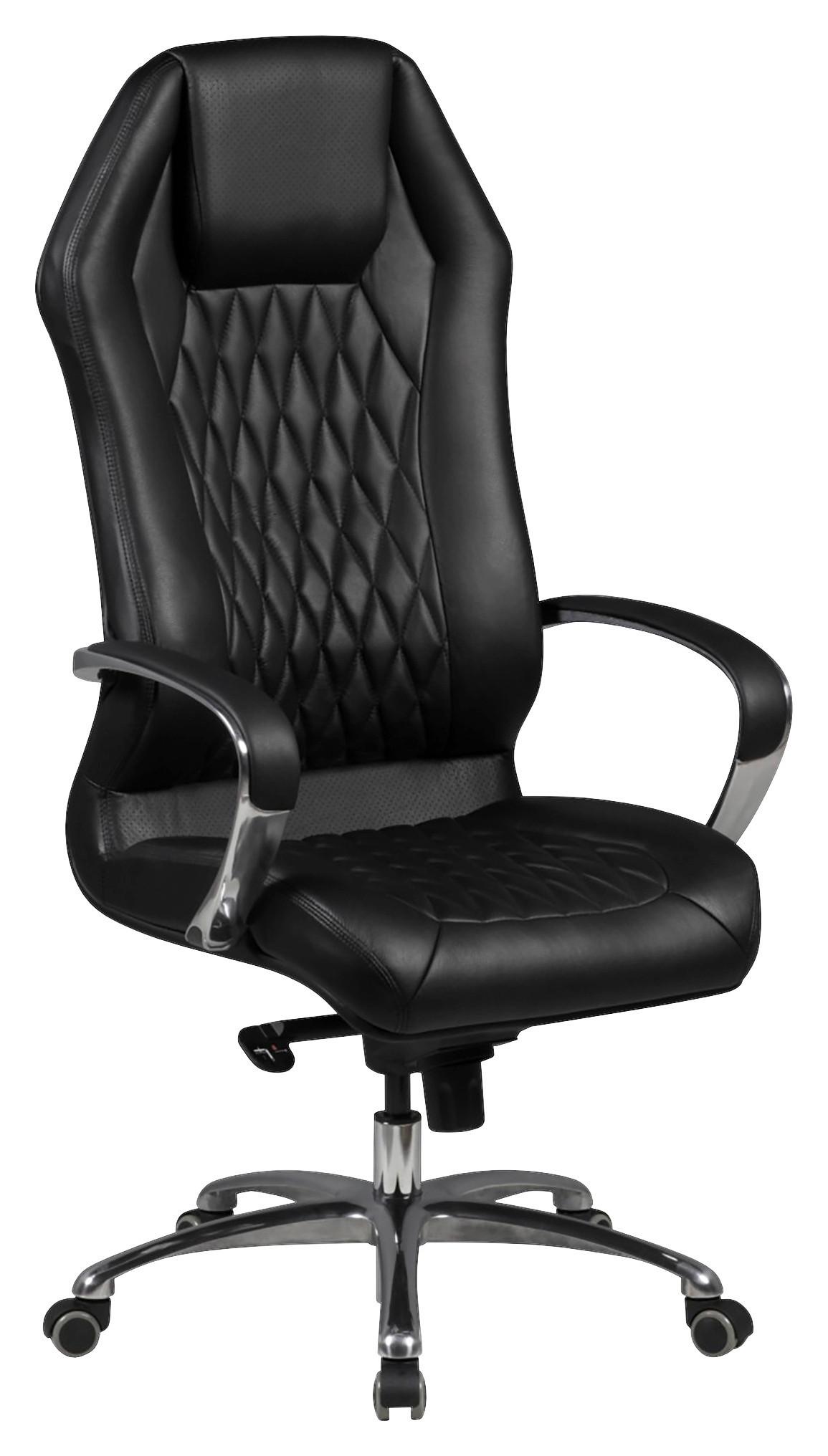 Chefsessel Monterey Echtleder Mit Armlehnen + Wippfunktion