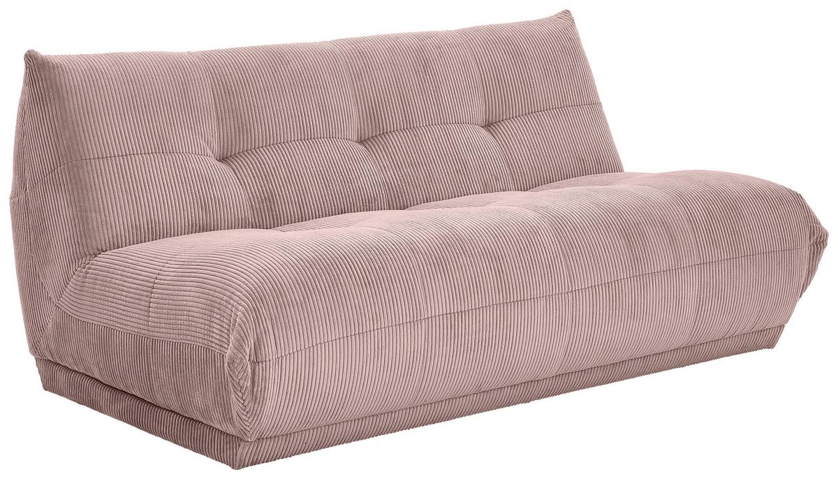Modul Sofa Giselle 4er Sofa B: 180 cm Altrosa - Altrosa, Trend, Textil (180/80/112cm) - Livetastic
