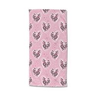 STRANDTUCH FEMKE - Hellrosa/Rosa, Basics, Textil (75cm)